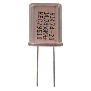  14.7456 Mhz Crystal 5 for 1.00 Electronics