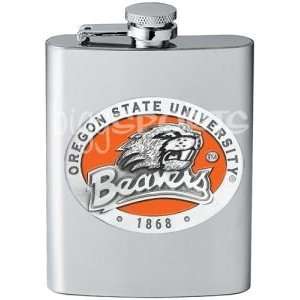  Oregon State Beavers Flask