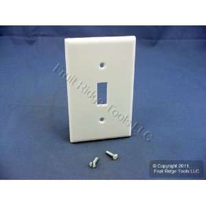  25 Leviton White EXTRA DEEP Toggle Switch Cover Wall Plates 