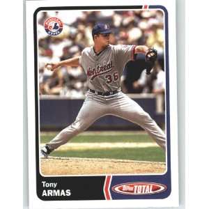  2003 Topps Total #684 Tony Armas Jr   Montreal Expos 