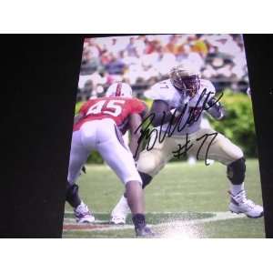 RYAN WILLIAMS FSU FLORIDA STATE UNIVERSITY SEMINOLES AUTOGRAPHED 8 X 