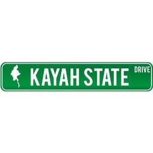  New  Kayah State Drive   Sign / Signs  Burma Street Sign 