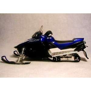  Yamaha Blue RX1   1/12th scale snowmobile Diecast Sports 