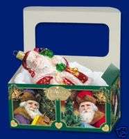 14035 OLD WORLD CHRISTMAS GIFT BOXES 6X3 1/2X2 3/4  