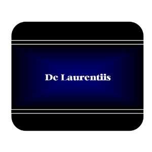  Personalized Name Gift   De Laurentiis Mouse Pad 