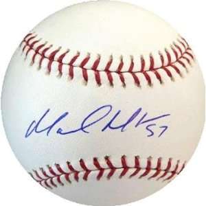  Manny DelCarmen autographed Baseball