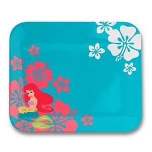   Fun The Little Mermaid Ariel Flowered Dinner Plate