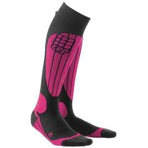   Pink Compression Winter Sport Socks for Women