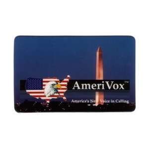 Collectible Phone Card $10./$100. Washington Monument   Silent Eagle 