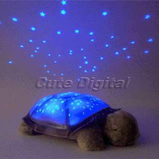 New Twilight Turtle Night Light Stars Moon Lamp  