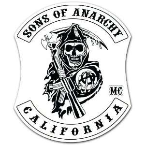  Sons of Anarchy California Reaper Car Bumper Sticker Decal 