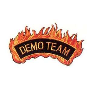  Demo Team Patch with Flame