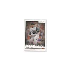   2006 Topps Update Rookie Debut #RD11   Ruddy Lugo Sports Collectibles