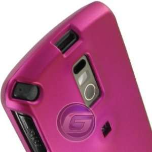  New Hot Pink Rubberized Phone Cover for Samsung Jack i637 
