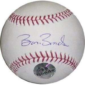 Autographed Barry Bonds Baseball   Official Major League 