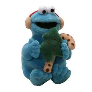 Gund Sesame Street HOLIDAY Cookie Monster Musical Plush   Plays JINGLE 