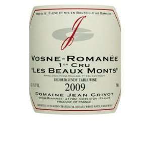   Grivot Vosne Romanee Beaumont 750ml 750 ml Grocery & Gourmet Food
