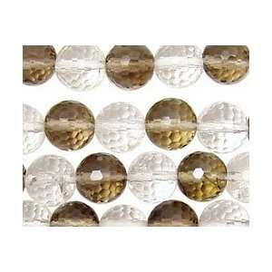   Multi Stone (Smoky & Rock) Faceted Round 10mm Arts, Crafts & Sewing