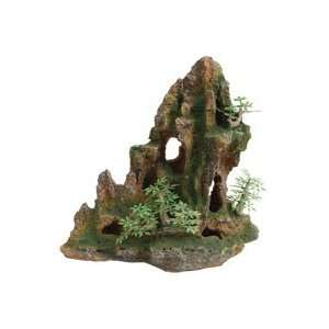  Design Elements Sloped Rocky Terrain Aq. Ornament 11.5 in 