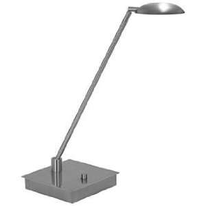    Mondoluz La Cirque Brushed Platinum LED Desk Lamp