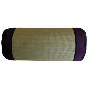   /Silk Decorative Bolster Pillow   Large Magenta