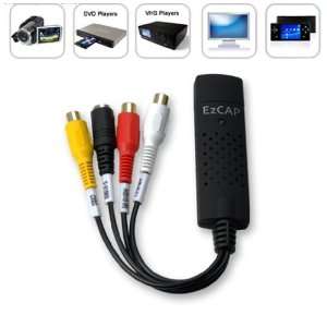   USB Video Capture Device   Basic Edition (AV to Computer) Electronics