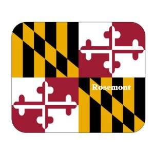  US State Flag   Rosemont, Maryland (MD) Mouse Pad 
