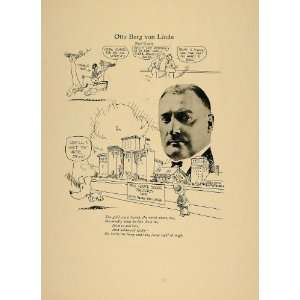  1923 Print Otto Berg von Linde Chicago Real Estate 