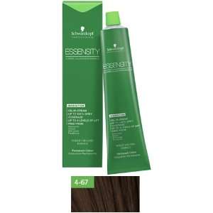 Schwarzkopf Essensity Permanent Hair Color   4 67 Medium Auburn Smokey 