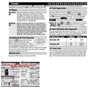  PhotoBert Photo CheatSheet for the Canon EOS 1D Mark II N 