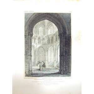   1821 CANTERBURY CATHEDRAL CHURCH DEEBLE TAYLOR BECKET
