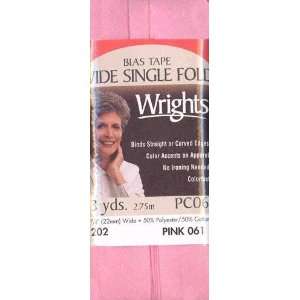 7/8 Single Fold Bias Tape Pink By The Each Arts, Crafts 
