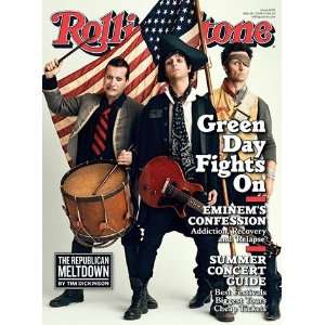  Green Day, 2009 Rolling Stone Cover Poster by Sam Jones (9 