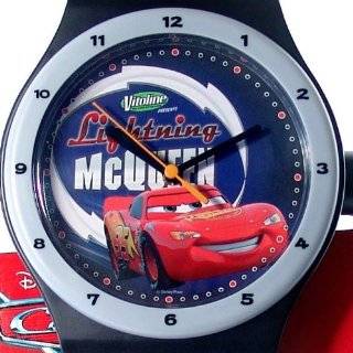 The Cars Mcqueen Clock Is 37 L X 7.5 W (37 L x 7.5 W, black white 