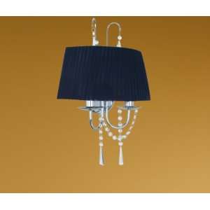  Diadema Collection 2 Light 20 Chrome Wall Lamp 89035A 