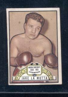 1951 TOPPS RINGSIDE #3 JAKE LA MOTTA EX (ST) 3791  