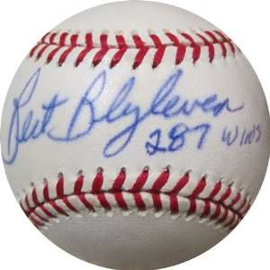  Bert Blyleven Signed Baseball   Off Condition Sports 