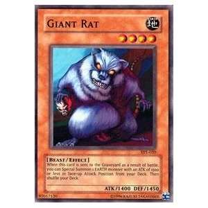  Yu Gi Oh   Giant Rat   Starter Deck Yugi Evolution   #SYE 