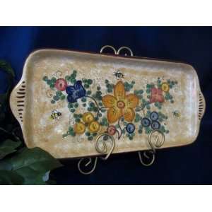  Gubbio Bees Serving Platter from Italy