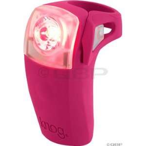  Knog Boomer Taillight 1 Watt Red LED; Pink Sports 