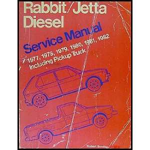  1977 1982 VW Rabbit, Jetta Diesel Bentley Repair Shop 