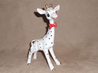 VINTAGE PORCELAIN GIRAFFE FIGURINE  