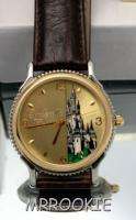 Rare LE Disney CINDERELLA Watch w/ Castle Display NEW  