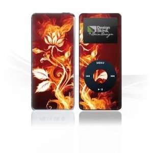   Skins for Apple iPod Nano   Burning Rose Design Folie Electronics