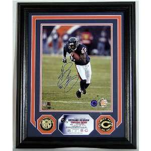  Bernard Berrian Chicago Bears Autographed Photomint with 