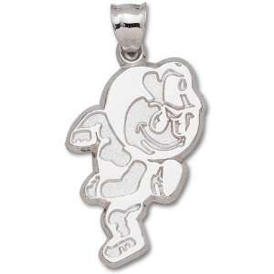   Buckeyes Solid Sterling Silver Brutus Giant Pendant