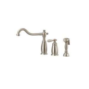 CNC Faucets Pebblewood Separate Single Lever Control Traditional 