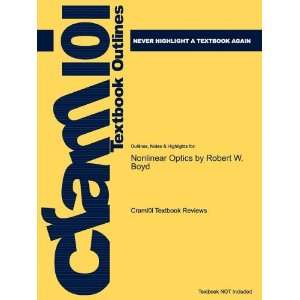  Studyguide for Nonlinear Optics by Robert W. Boyd, ISBN 