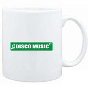  Mug White  Disco Music STREET SIGN  Music Sports 