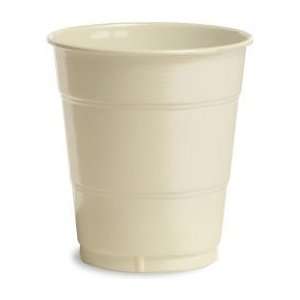 Premium 12 oz Plastic Cups, Ivory